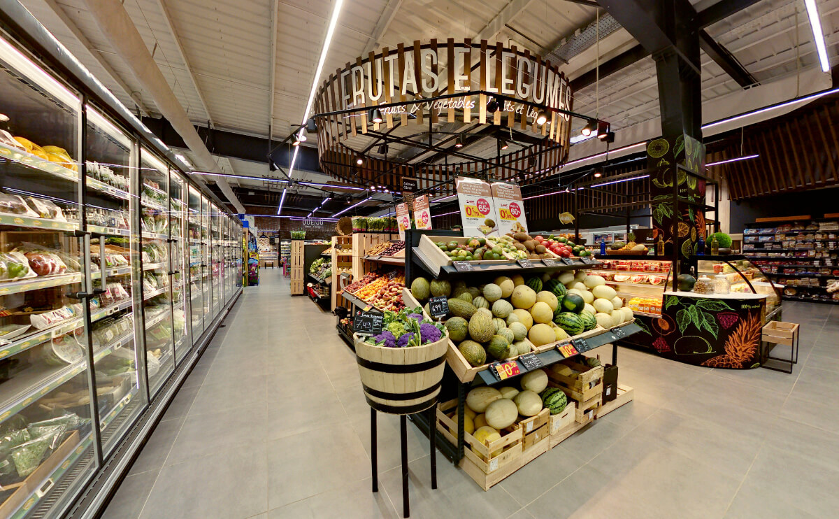 Small format supermarket design intermarche